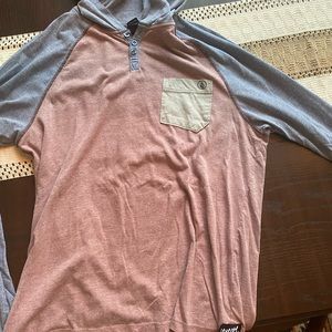 Volcom hooded long sleeve